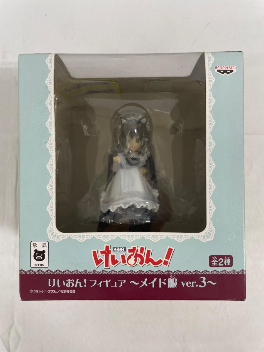 未開封】中野梓 けいおん!フィギュア ～メイド服 ver.3～ - メルカリ