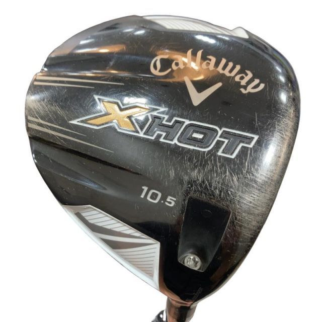 【中古】 キャロウェイ X HOT 10.5° ドライバー DR X HOT 55W(ドライバー) (フレックスSR) メンズ 男性用 右利き 右用 Cランク ゴルフクラブ