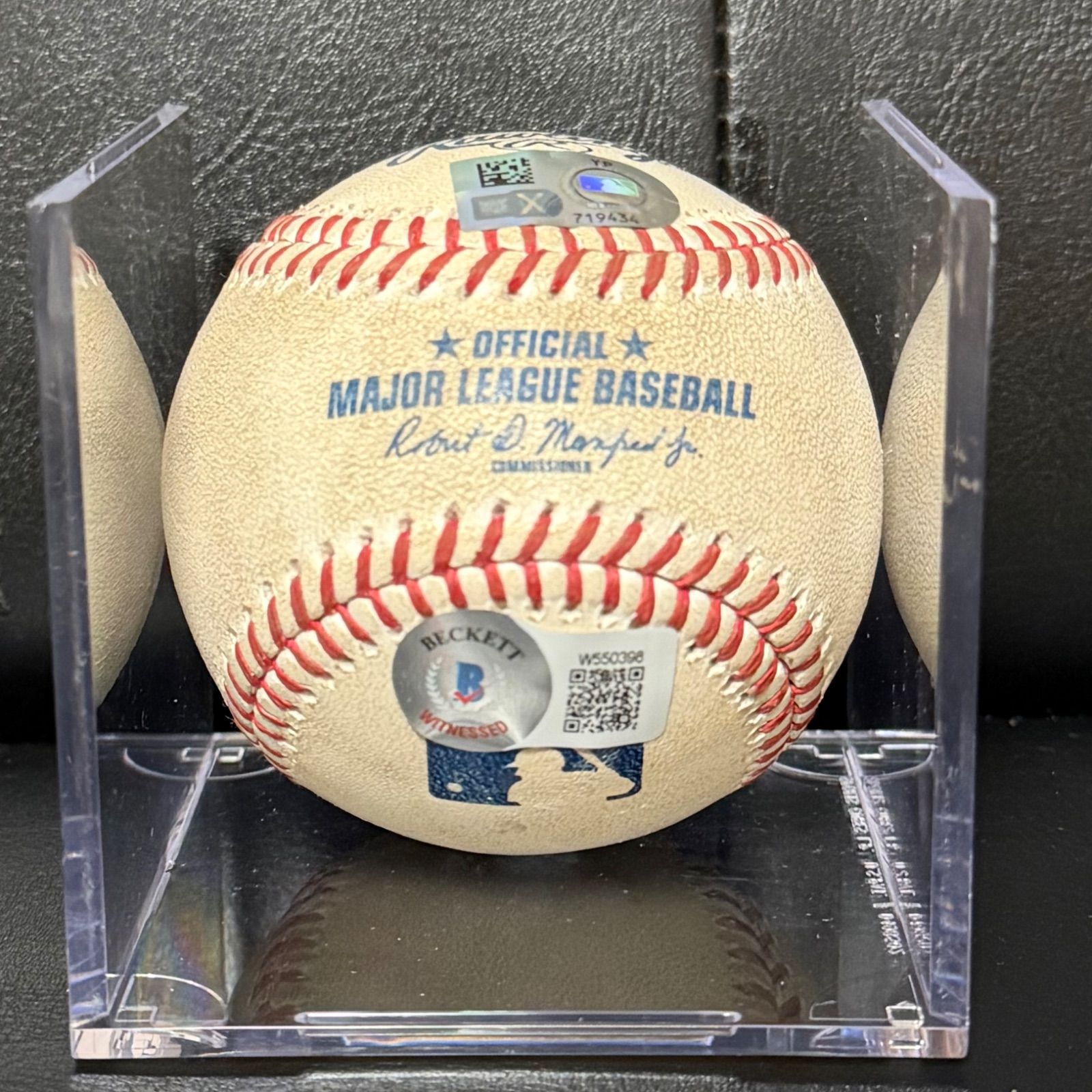 メッツ 千賀滉大 実使用 直筆サインボール 漢字サイン Ghost Fork MLB