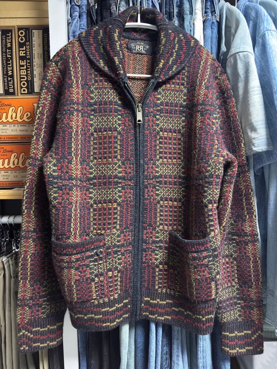 M RRL トム下 ショールカラー カーディガン