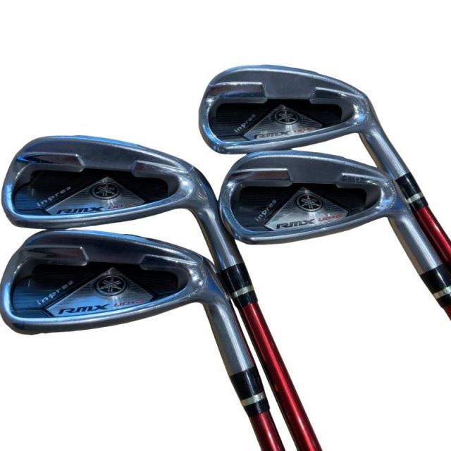 【中古】 ヤマハ inpres RMX UD+2 4S アイアンセット IR BASSARA FS50 (フレックスR) メンズ 男性用 右利き 右用 Cランク ゴルフクラブ