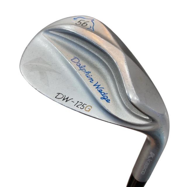 【中古】 キャスコ Dolphin Wedge DW-125G シルバー 56° ウェッジ WG Dynamic Gold (フレックスS) メンズ 男性用 右利き 右用 Cランク ゴルフクラブ