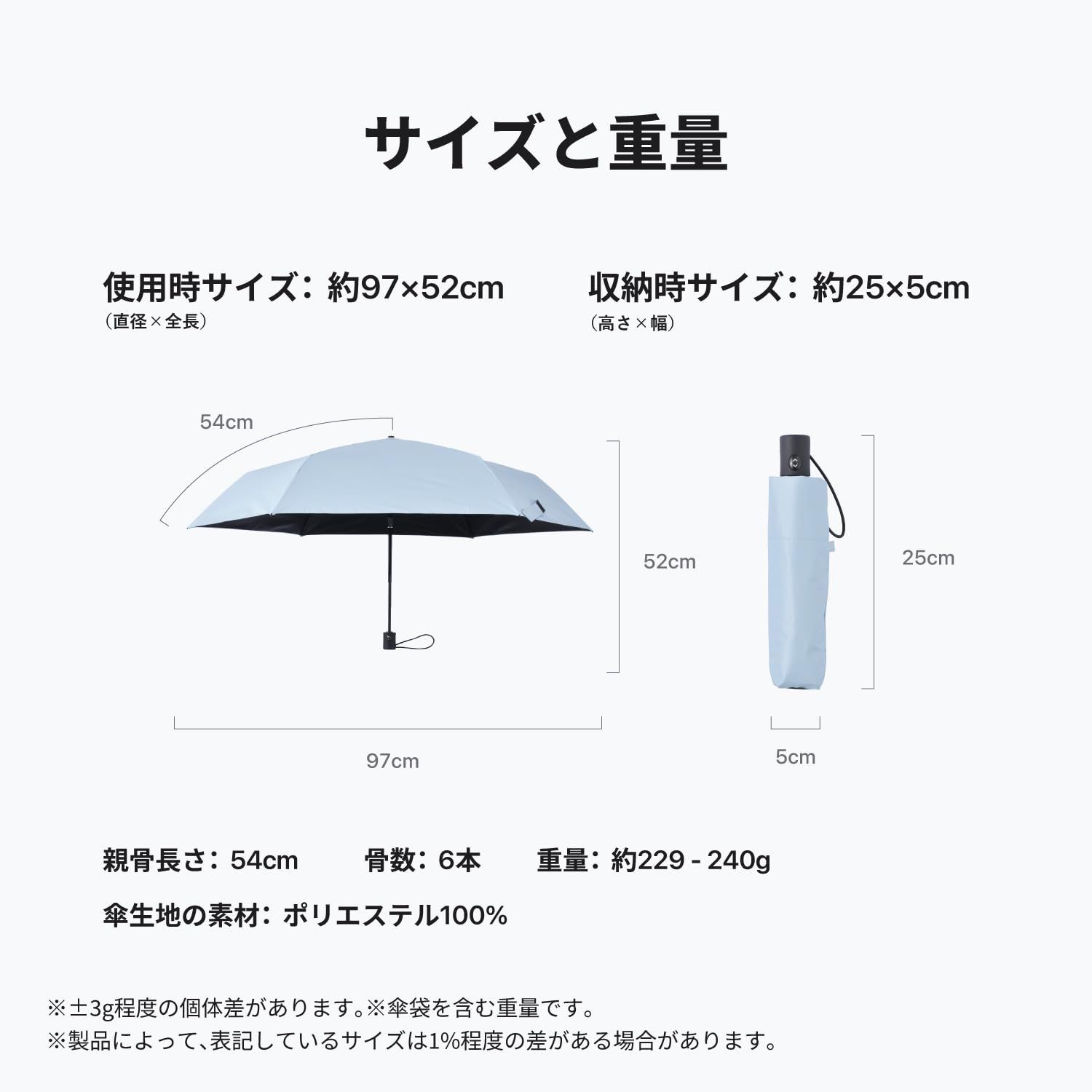 [AMVEL]アンベル 折りたたみ傘 HEATBLOCK VERYKAL 自動開閉 遮光100% 遮熱 超軽量 約210g~ コンパクト 収納 5cm×25cm カーボン骨 晴雨兼用 耐風 雨用 雨傘 撥水 UVカット 男女兼用 A1569 (アッシュラベンダ