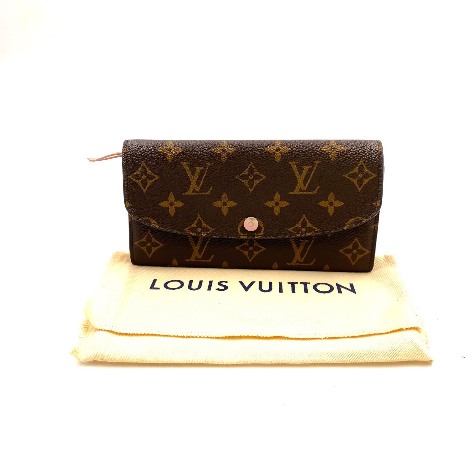新着】LOUIS VUITTON ポルトフォイユ エミリー モノグラム モノグラム