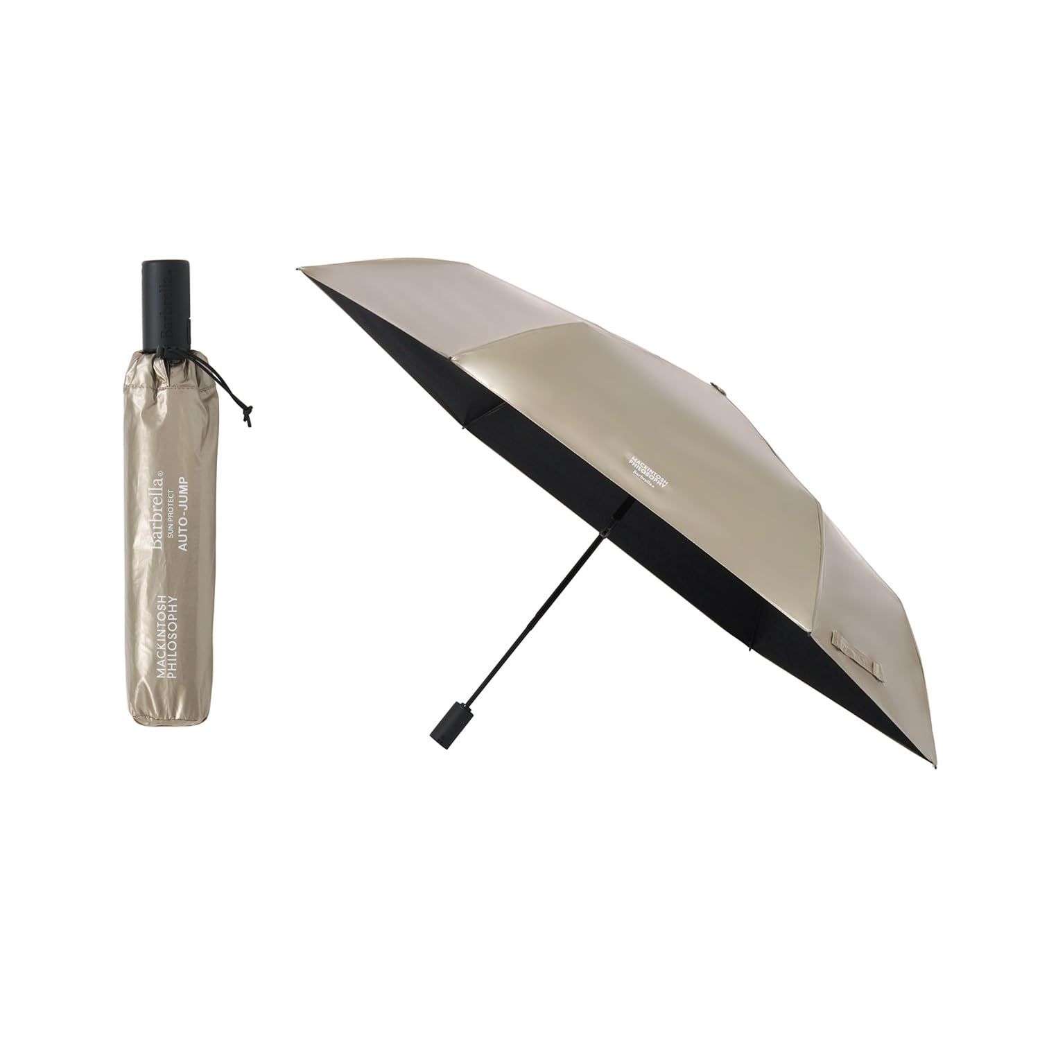 MACKINTOSH PHILOSOPHY(マッキントッシュ フィロソフィ) 雨傘 日傘 晴雨兼用 バーブレラ サンプロテクト（SUNPROTECT）自動開閉 遮光100 軽量 遮熱効果 1プッシュ