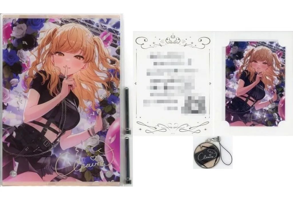 【中古】グッズセット シスター・クレア A5アクリルパネルセット 「バーチャルYouTuber にじさんじ シスター・クレア 誕生日2024」