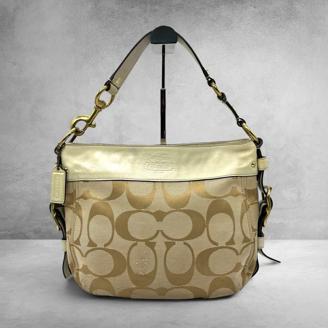 Coach Zoe Signature Hobo Shoulder Bag
