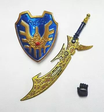 [Used] Trading Figure Lightning Sword/Lotto Shield “Dragon Quest Legends Items Gallery NEO Wearables”