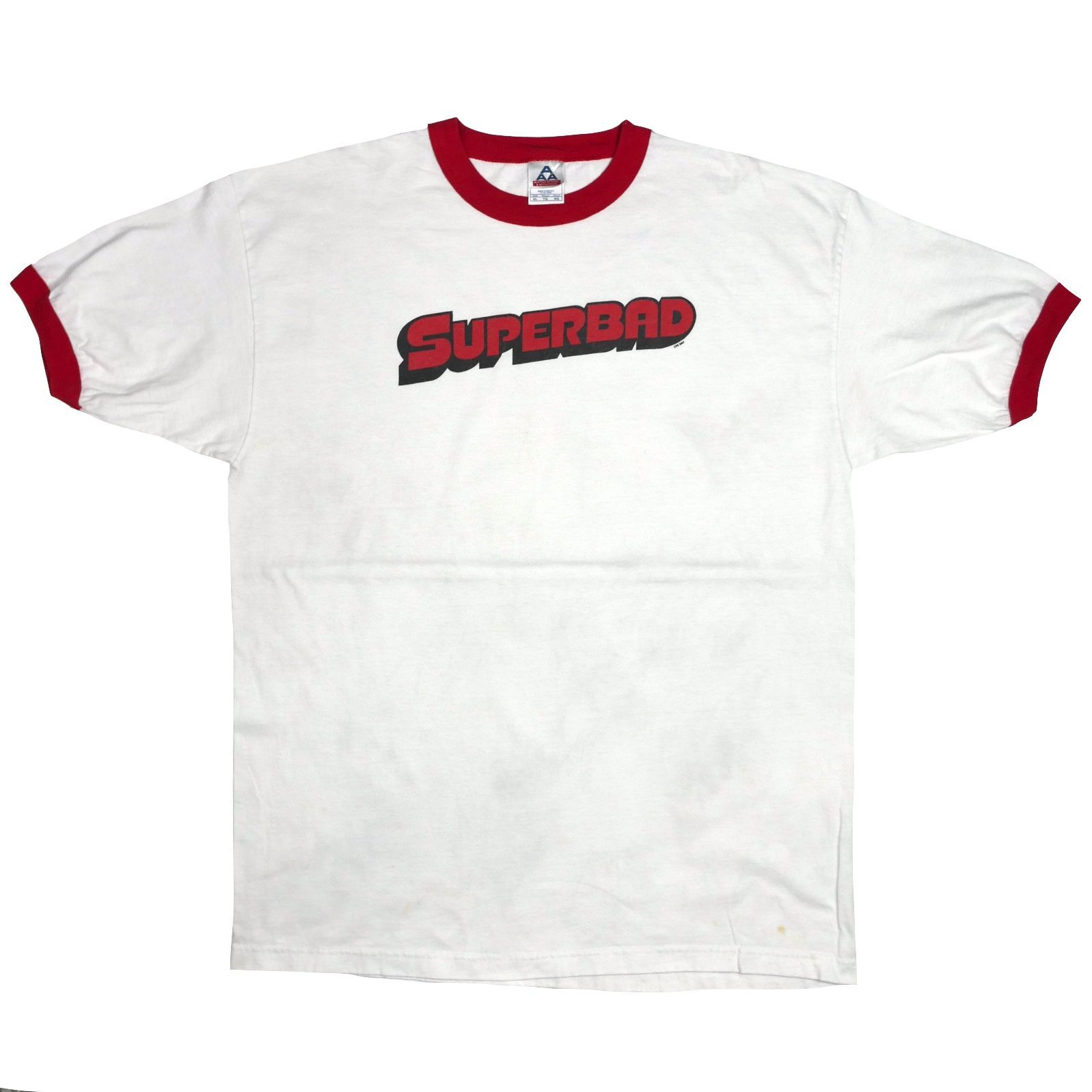 XL】00s 映画 Superbad スーパーバッド 童貞ウォーズ リンガー Tシャツ
