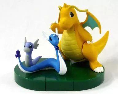 【中古】トレーディングフィギュア ミニリュウ＆ハクリュー＆カイリュー 「ポケットモンスター アドバンスジェネレーション ぜんこくばん 立体ポケモン図鑑 第3集」