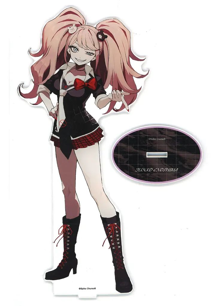 【中古】アクリルスタンド・アクリルパネル 江ノ島盾子 描き起こし Art by さくしゃ2 特大アクリルスタンド 「ダンガンロンパシリーズ×さくしゃ2 アニメイトフェア」