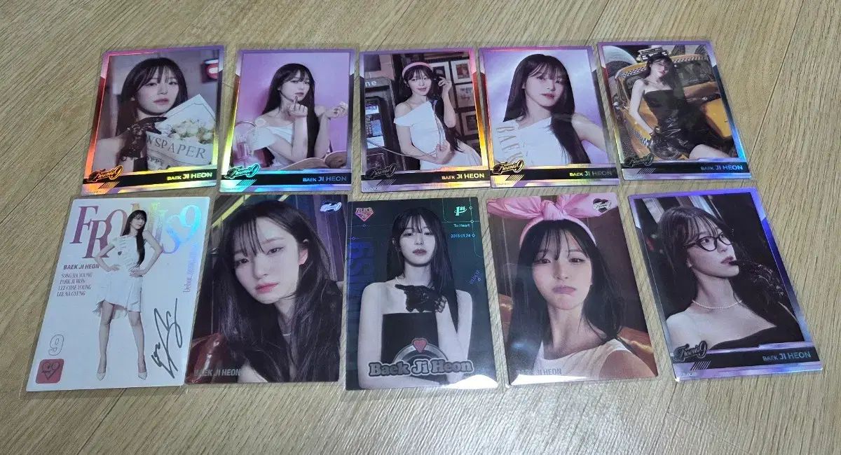 プロミスナイン テレカ ペク・ジホン(BAEK JIHEON) ホール lot