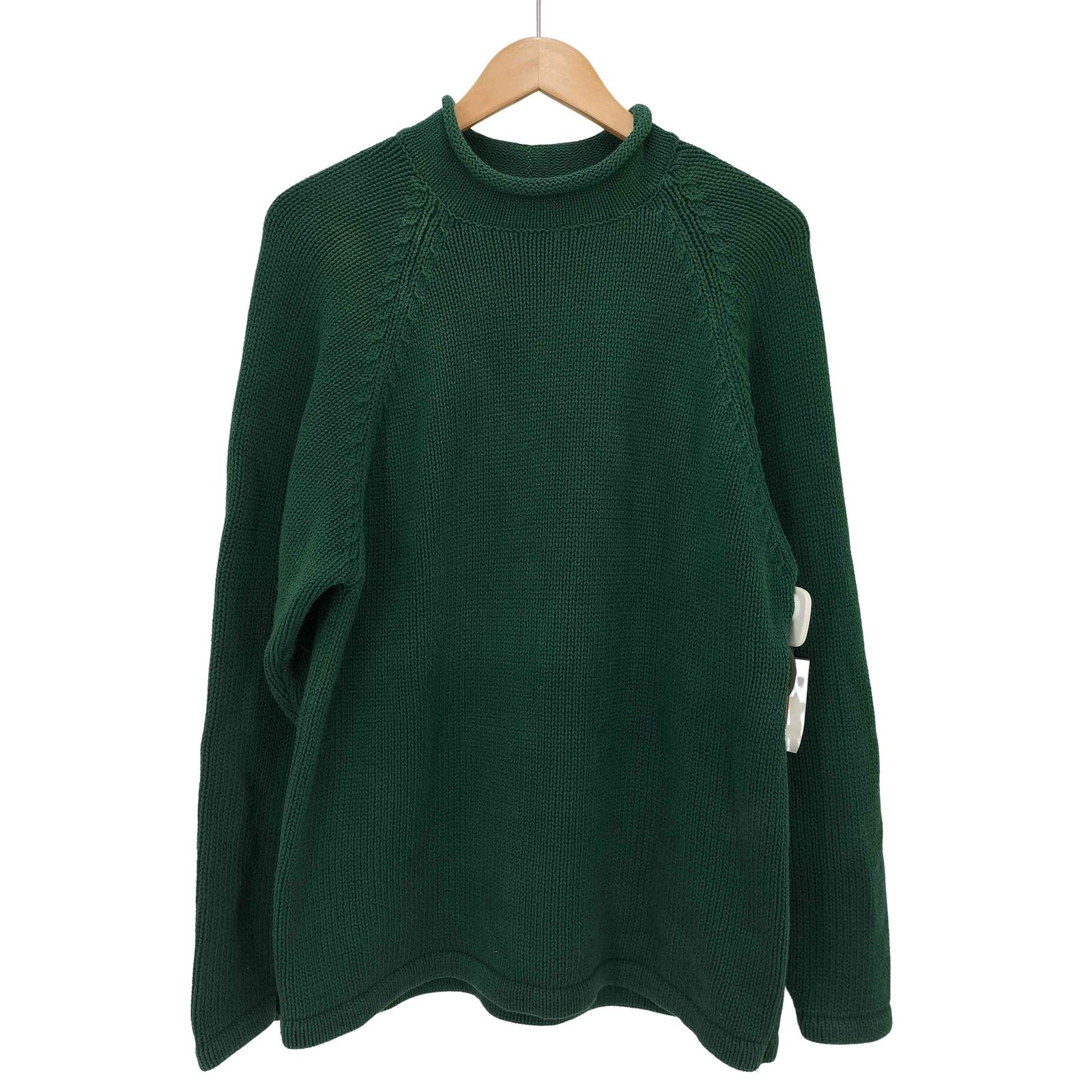 ジェイクルー J.CREW 巨人タグ ロールネック コットンニット セーター