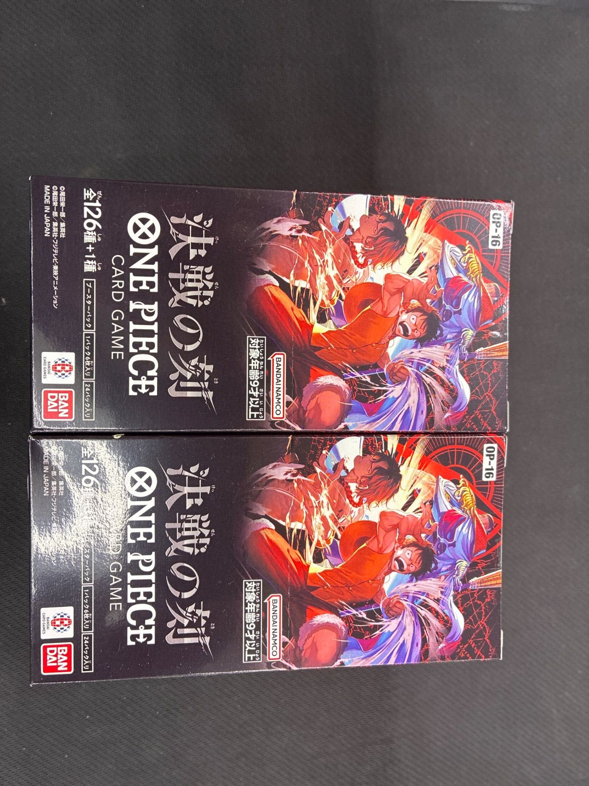 ワンピース　決戦の刻　テープ付　新品未開封　2BOXNew/unused