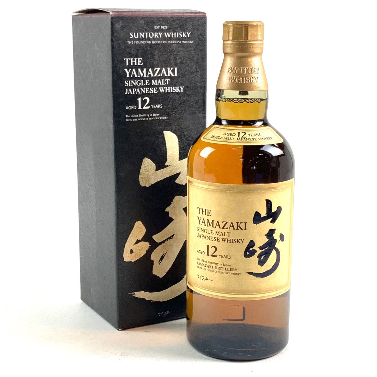 【東京都内限定お届け】 サントリー SUNTORY 山崎 12年 シングルモルト ジャパニーズ 700ml 国産ウイスキー 【古酒】