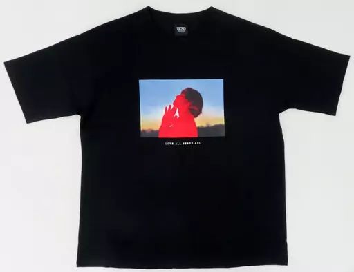 中古】衣類 藤井風 LOVE ALL SERVE ALL Tシャツ ブラック Mサイズ