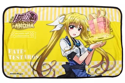 【中古】雑貨 フェイト・テスタロッサ マルチクロス 「魔法少女リリカルなのは 15th Anniversary Party」 キャラクターケーキ購入特典