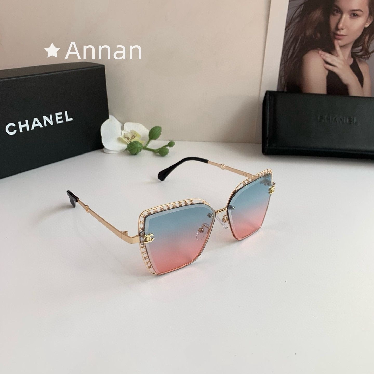 超極SSS新品 CHANEL シャネル サングラス メンズ レディース ユニセックス