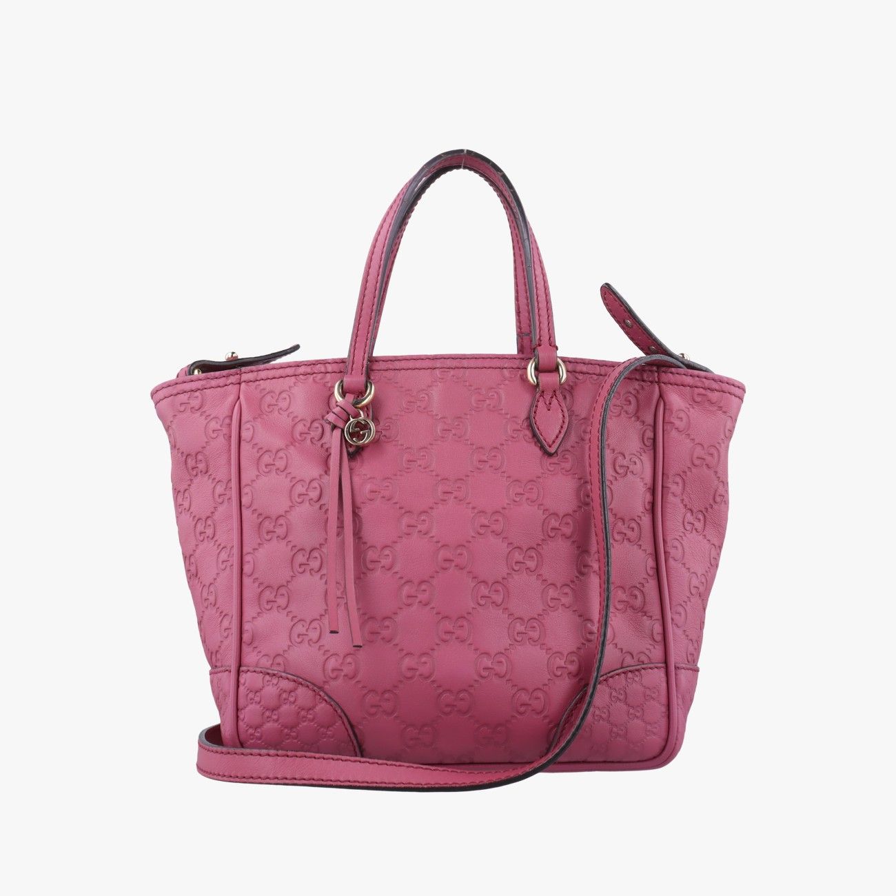 グッチGucciブリー,マイクログッチシマ パープル レザー 353121 H018015458