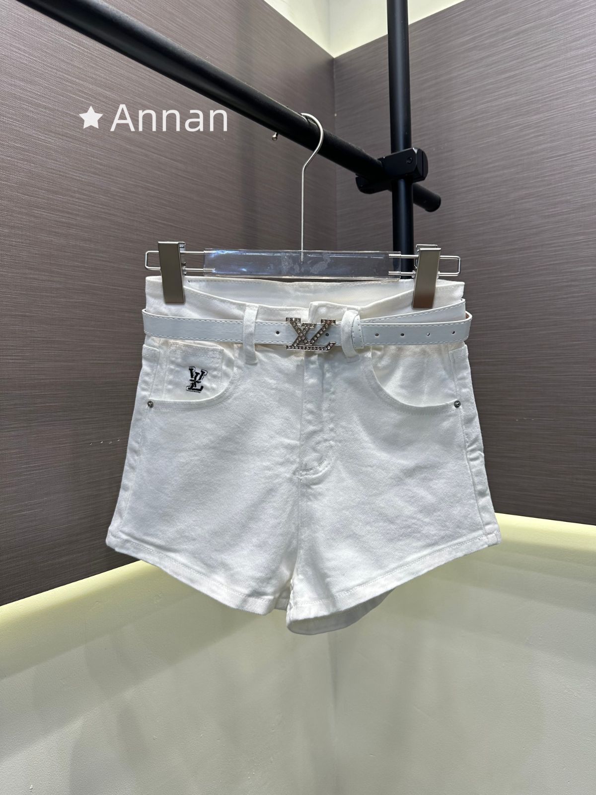 限界 超美品 最終値下げ 新品 LV LOUIS VUITTON ルイヴィトン ショートパンツ ハーフパンツ レディース
