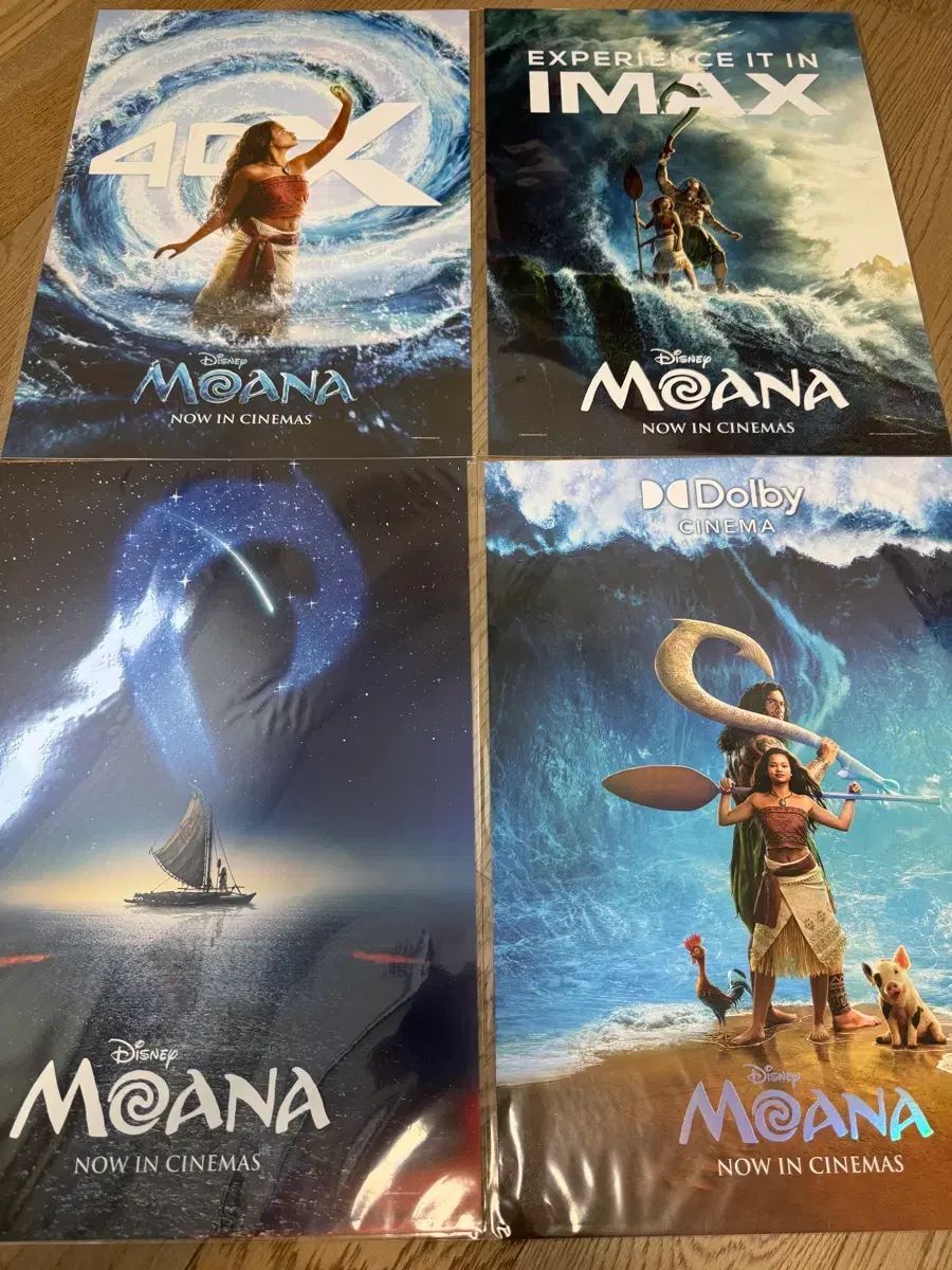 MOA ポスター 4種