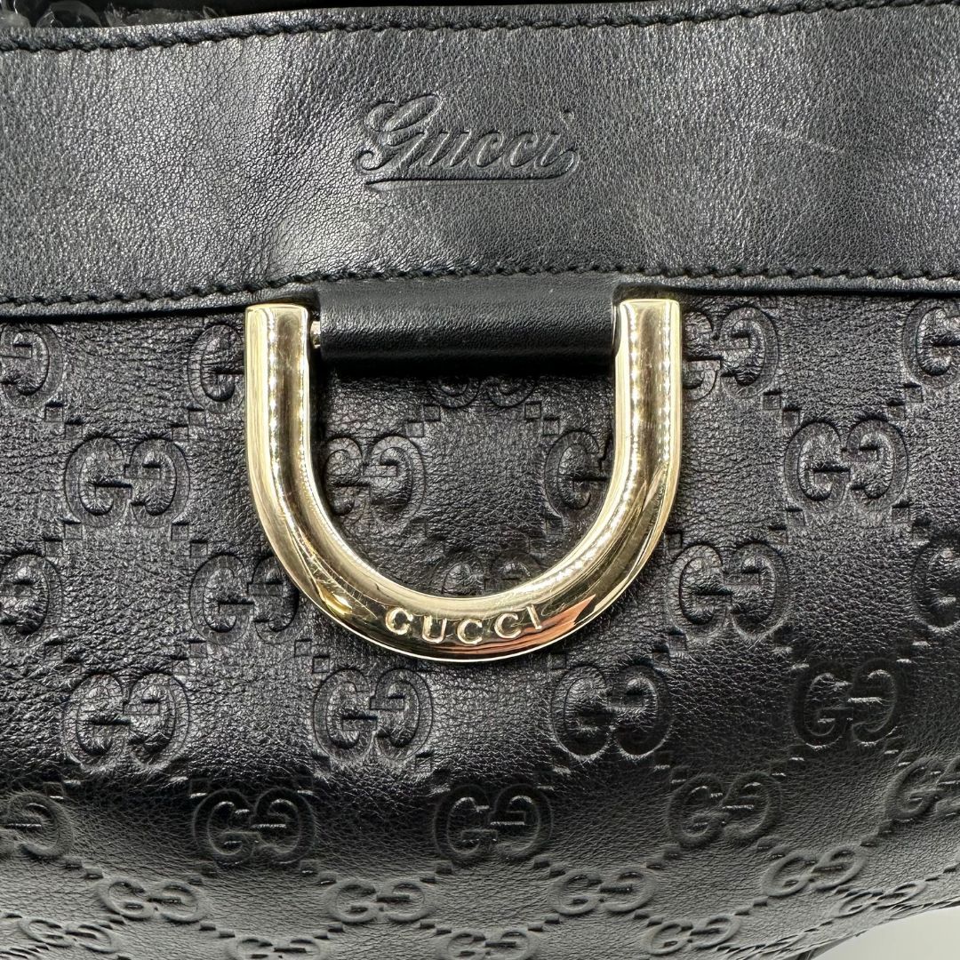 美品✨️GUCCI シマレザートートバッグ 美品】Gucci グッチシマ レザー トートバッグ - メルカリ