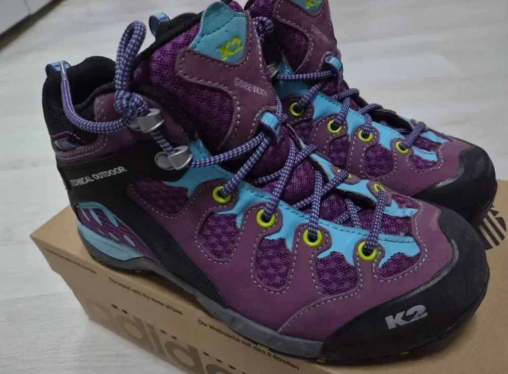 K2 GORE-TEX ゴアテックス 登山靴 PURPLE パープル / ブルー