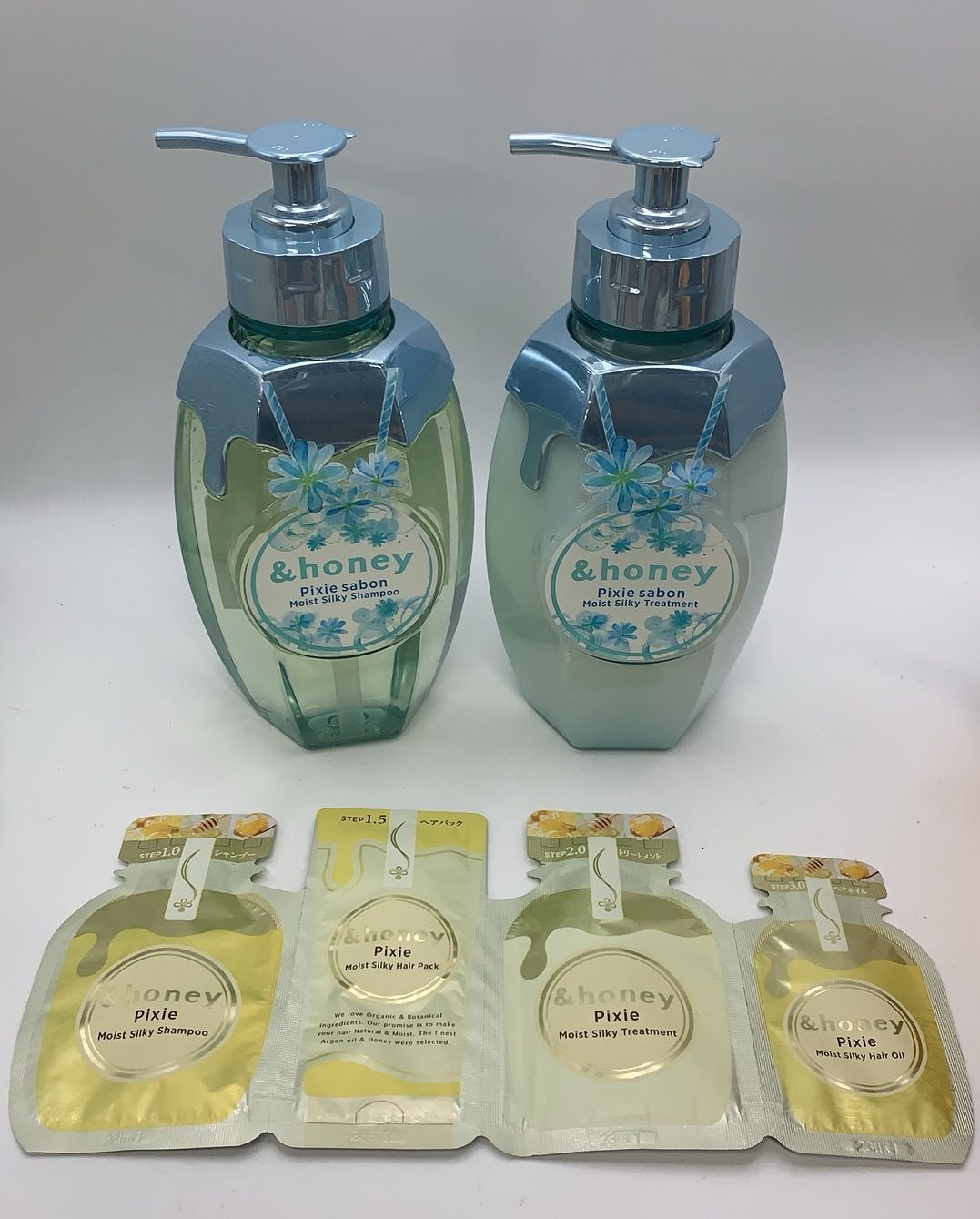 &honey (アンドハニー) ピクシー サボン 限定ペアセット440ml (4step