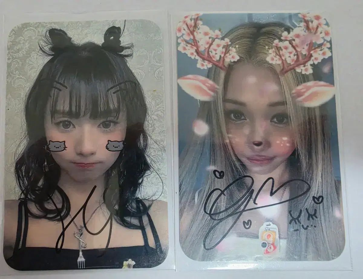 ユニス サイン 公開番組 サノク 写真 フォト PHOTO カード