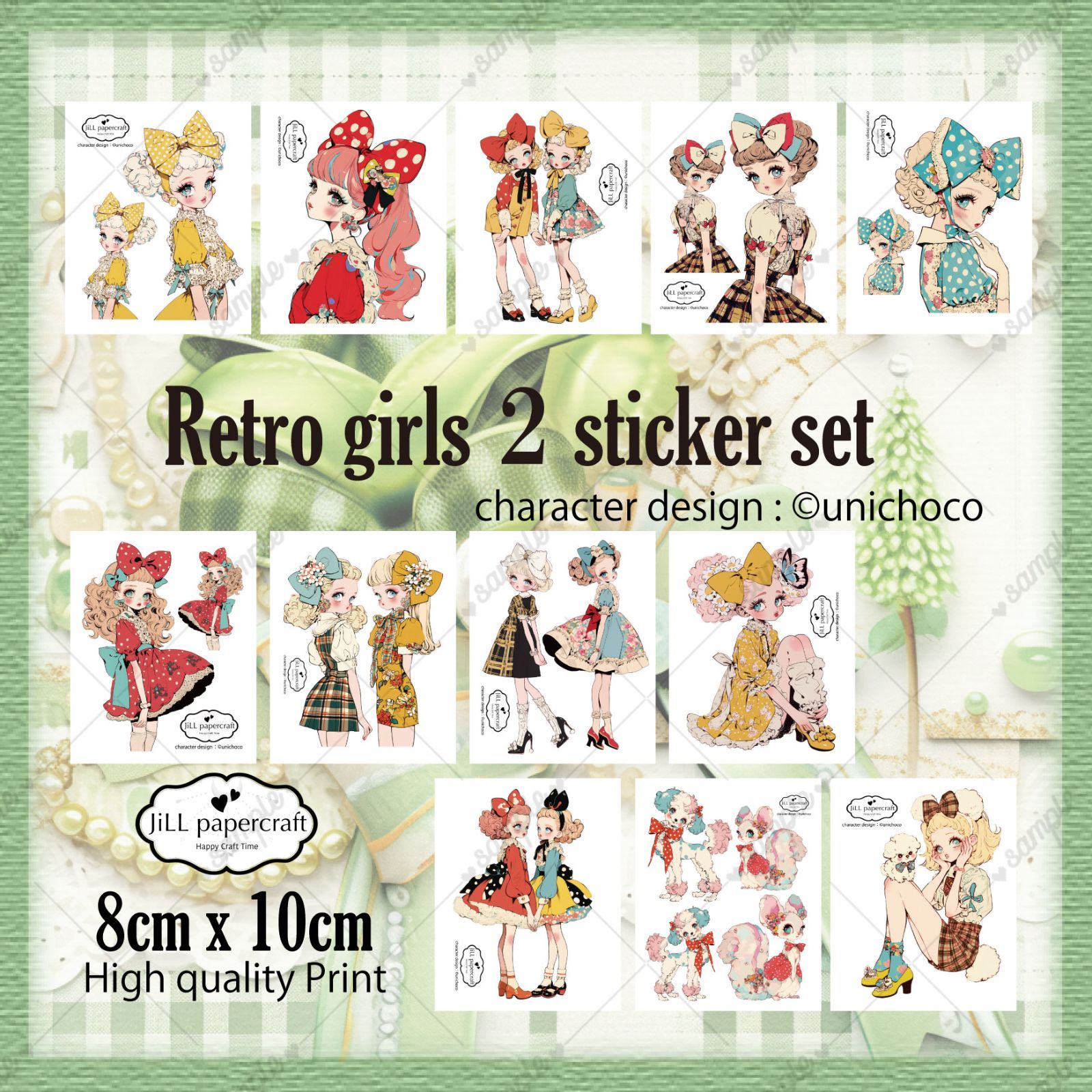 Retro Girls2 コンプリートセット©unichoco×JiLL - メルカリ