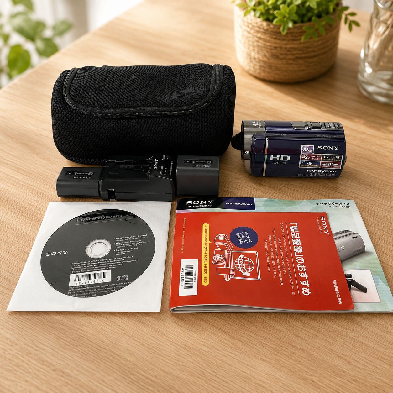 ✨極美品✨SONY ソニー HDR-CX180 ハンディカム HDビデオカメラ 32GB