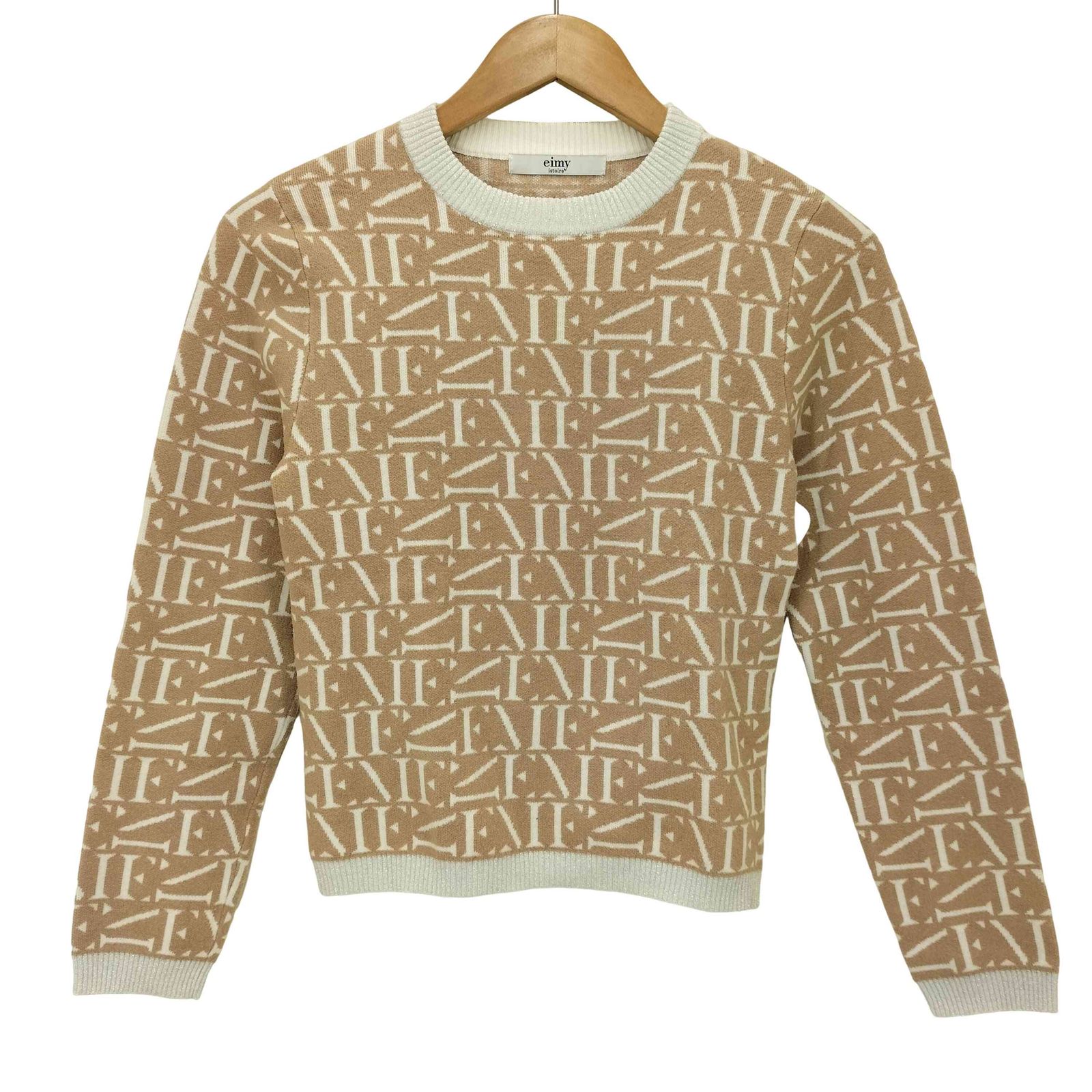 エイミーイストワール eimy istoire EIMY MONOGRAM ニット プル