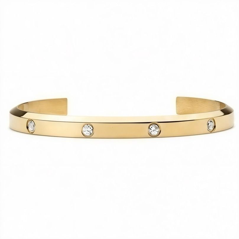 【ギフト対応可】ダニエルウェリントン DANIEL WELLINGTON バングル Classic Lumine Bracelet Gold ゴールド レディース アクセサリー ジュエリー 人気 ブランド おしゃれ 誕生日 記念 プレゼント ギフト 送料無料 12,210円