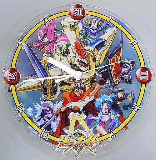 【中古】置き時計・壁掛け時計 集合 アクリル時計 「覇王大系リューナイト展」