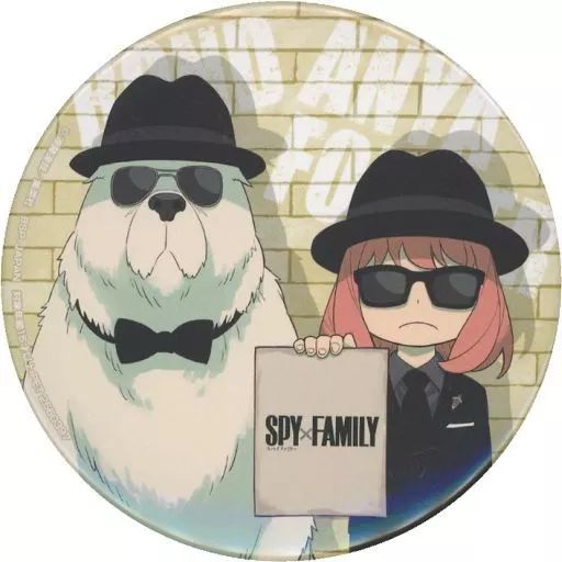 【中古】バッジ・ピンズ アーニャ＆ボンド(サングラス) 「SPY×FAMILY 缶バッジ」 とるモ＆ナムコ限定