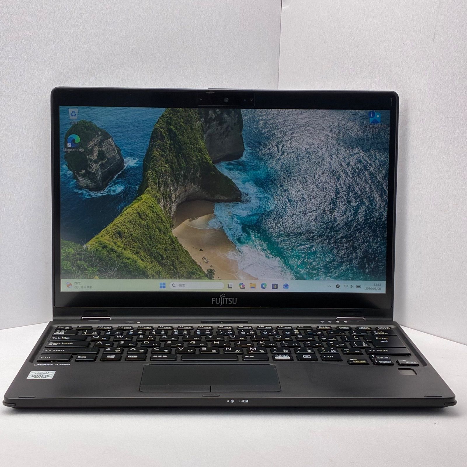 富士通 U9310X/G 第10世代 i5 4GB 128GB タッチパネル良品 富士通 U9310X 第10世代i5 4GB SSD128GB 360°回転 - メルカリ