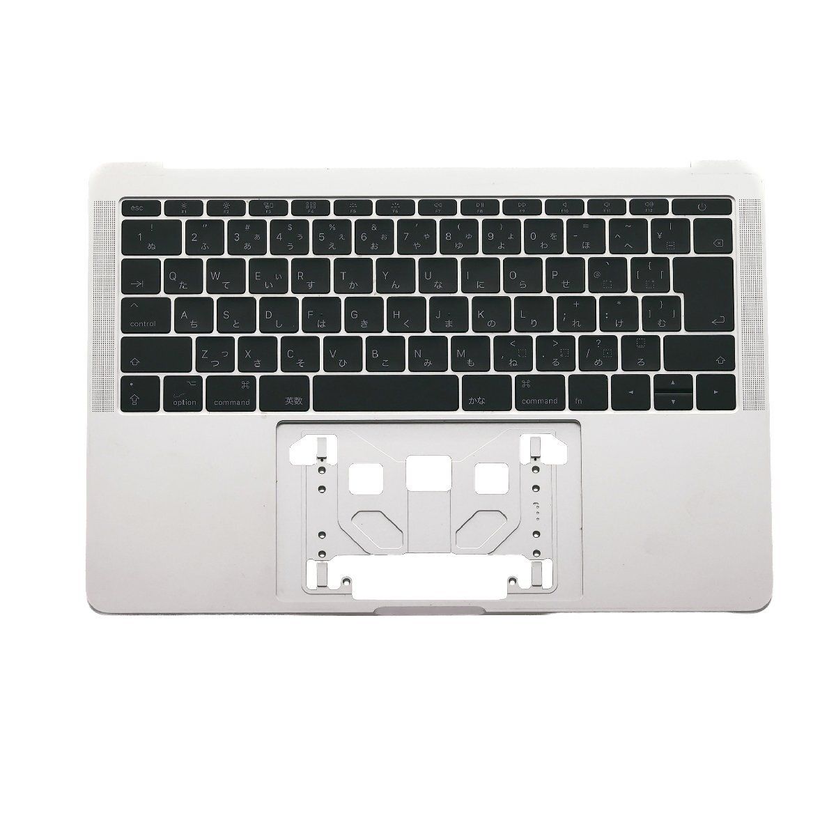 MacBook Pro 2016 2017 13inch A1708 キーボード 日本語 パームレスト トップケース シルバー 交換用 中古パーツ