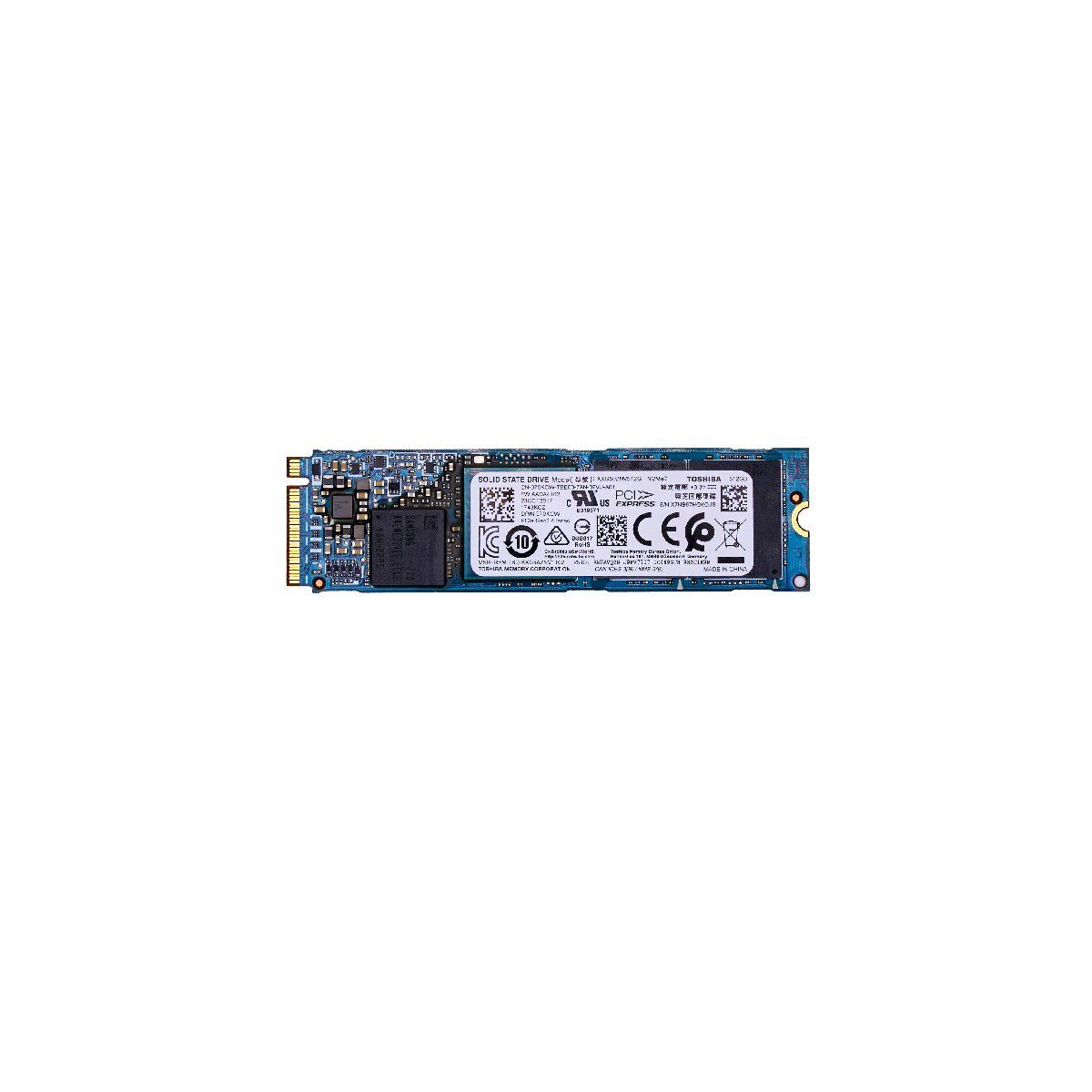 Inspiron 7370 13.3inch SSD 512GB　TOSHIBA 交換用 中古 パーツ DELL