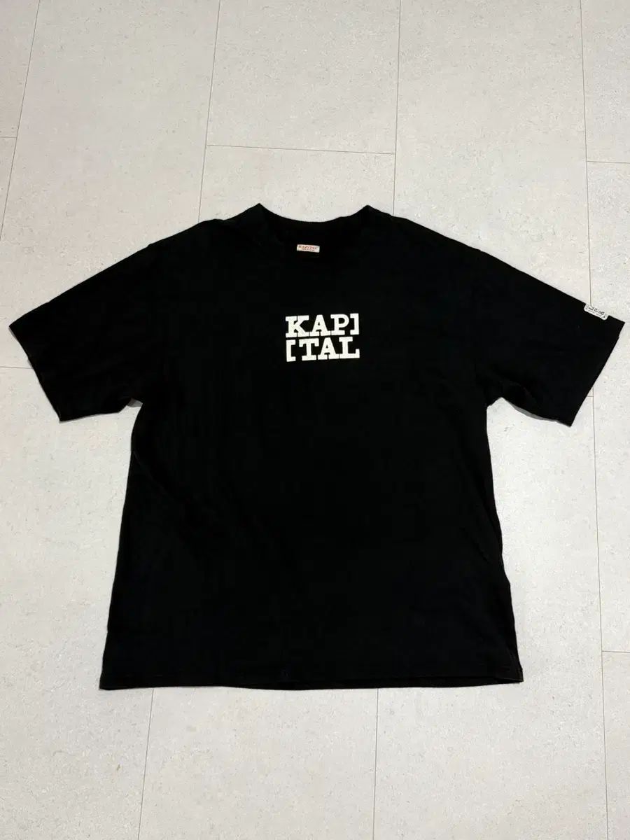 XL KAPITAL キャピタル ルーキー クルーネック ロゴ Tシャツ 半袖 ブラック