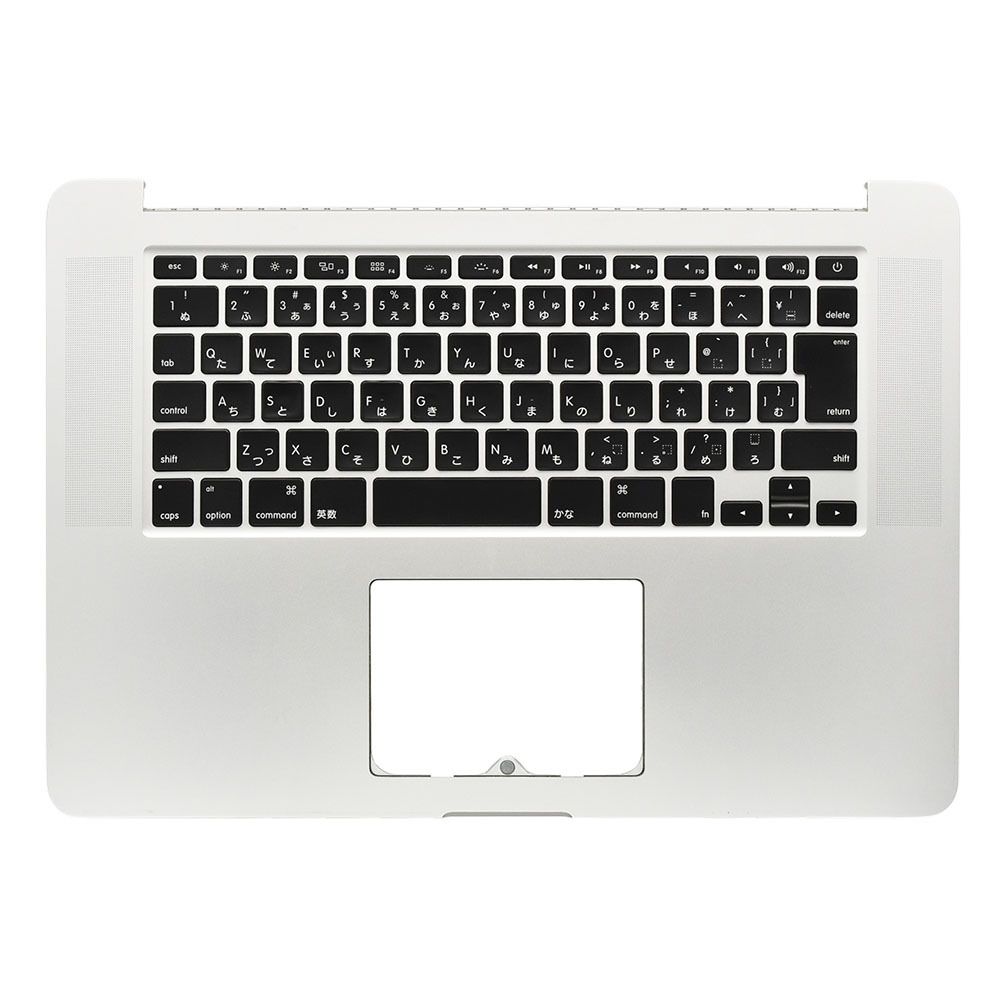 MacBook Pro Retina 15 Late 2013 2014 A1398 日本語 キーボード パームレスト 3-0817-2 トップケース 中古品
