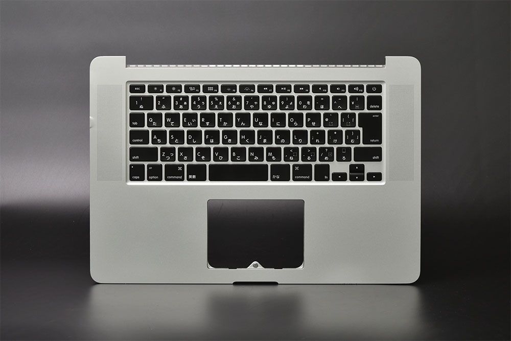 MacBook Pro Retina 15 2012 Early 2013 A1398 日本語 キーボード パームレスト トップケース 中古品 1-410-1　JIS 9,819円