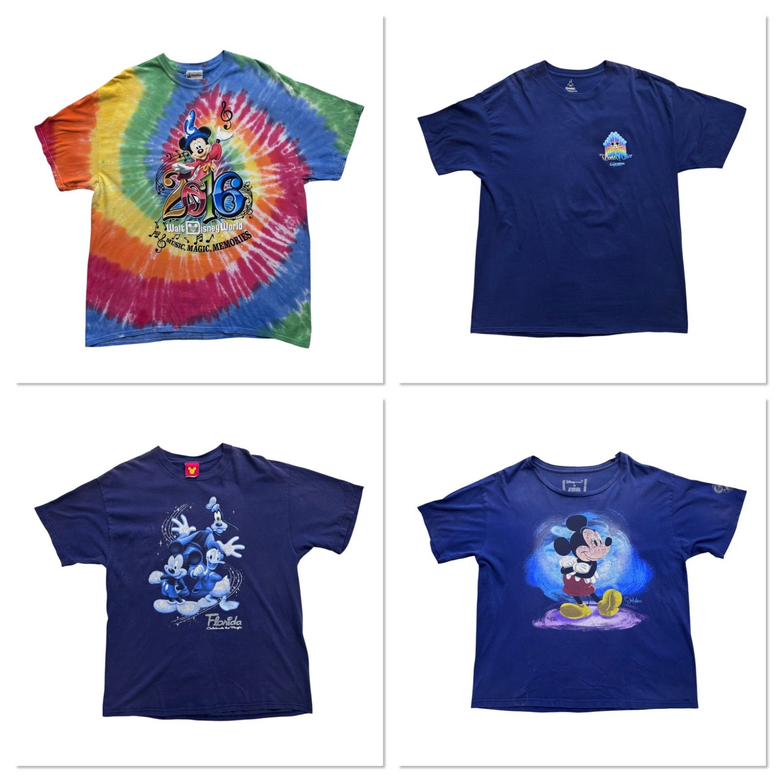 ディズニー Tシャツ まとめ売り 12点 + ヴィンテージ シーツ付 卸売 業販 Disney 古着 キャラクター古着