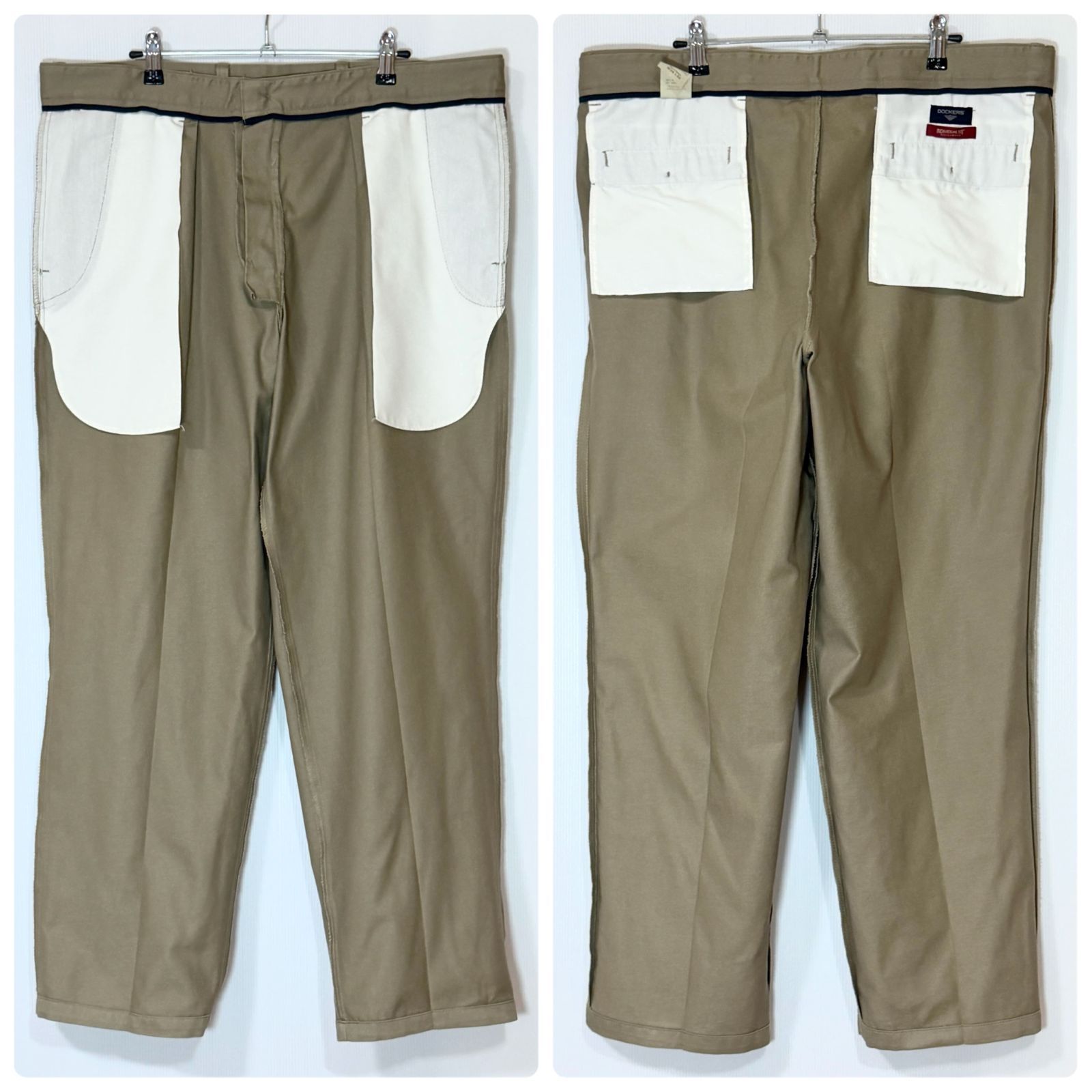 美品 極太 00s DOCKERS ドッカーズ ツータック チノパン 38x30 W38L30 INDIVIDUAL FIT インディヴィジュアルフィット コットン スラックス トラウザーズ ワイドパンツ 極太 2000年代 アメリカ買付 p26063655 美品 極太 00s DOCKERS ドッカーズ ツータック チノパン 38x30 W38L30 INDIVIDUAL FIT インディヴィジュアルフィット コットン スラックス トラウザーズ ワイドパンツ 極太 2000年代 アメリカ買付 p26063655