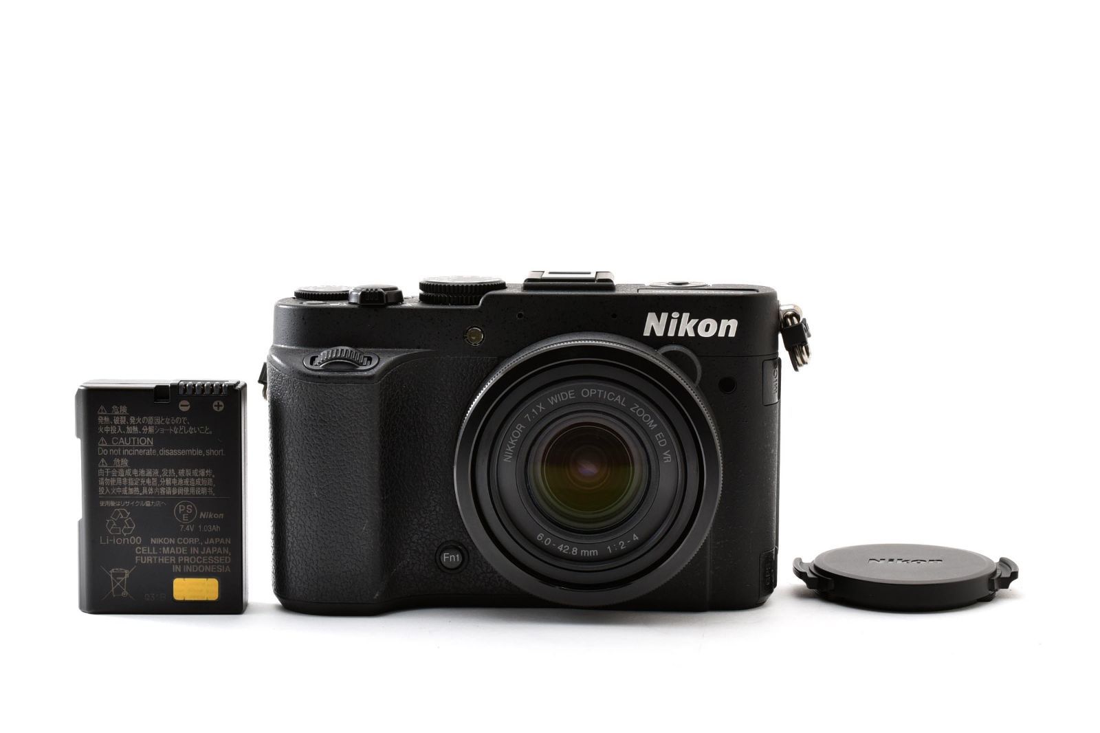 【返品保証】美品｜Nikon ニコン COOLPIX P7700 ブラック コンパクトデジタルカメラ #C260613-09