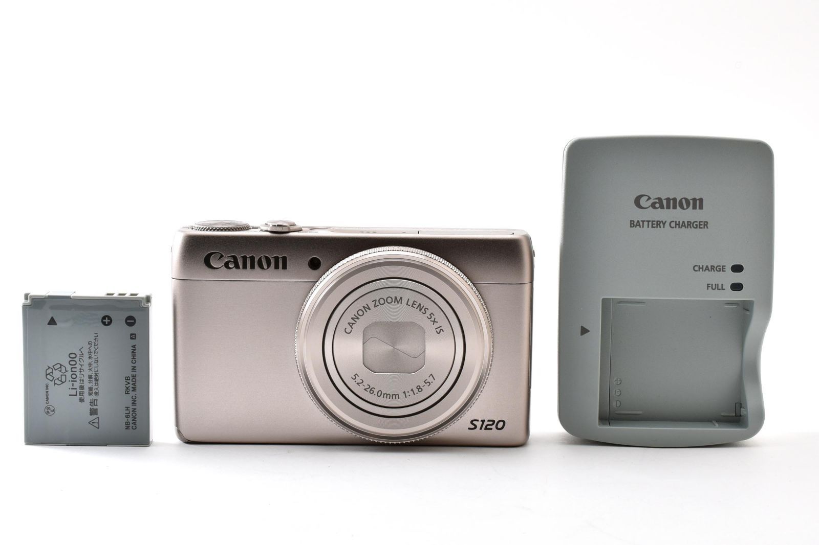 返品保証】良品｜Canon キヤノン PowerShot S120 シルバー コンパクト