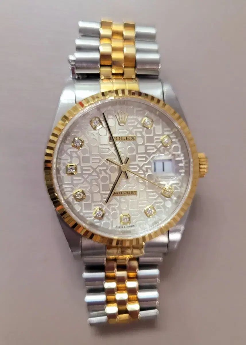 ROLEX 16233 コンビ オリジナルダイヤ 10Pセッティング