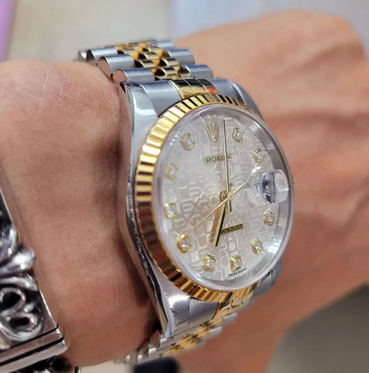 ROLEX 16233 コンビ オリジナルダイヤ 10Pセッティング