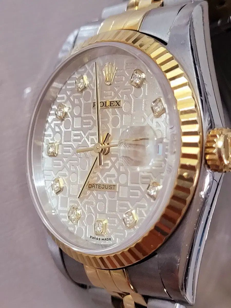 ROLEX 16233 コンビ オリジナルダイヤ 10Pセッティング