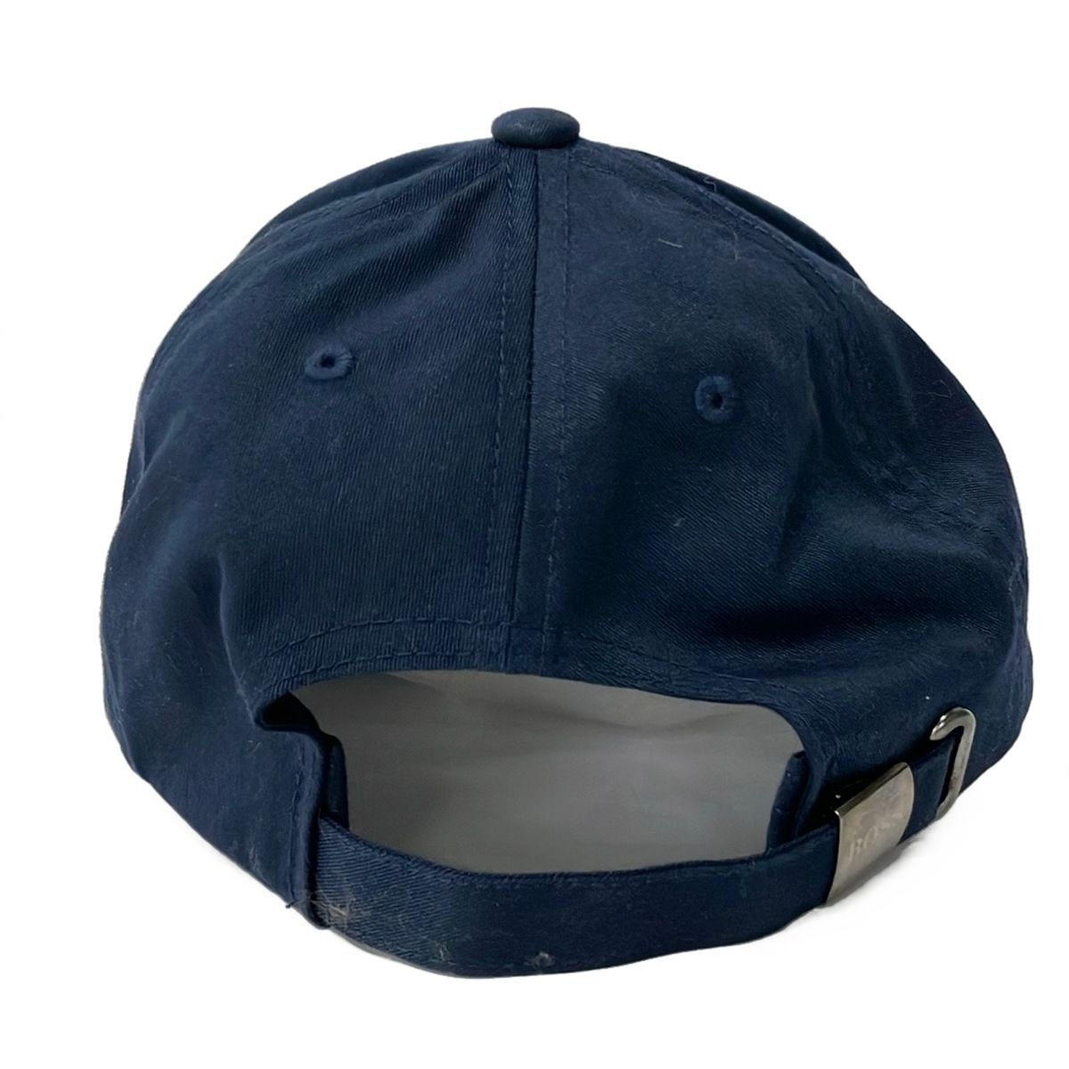 HUGOBOSS(ヒューゴボス) キャップ one size ネイビー×オレンジ コットン HUGOBOSS(ヒューゴボス) キャップ one size ネイビー×オレンジ コットン