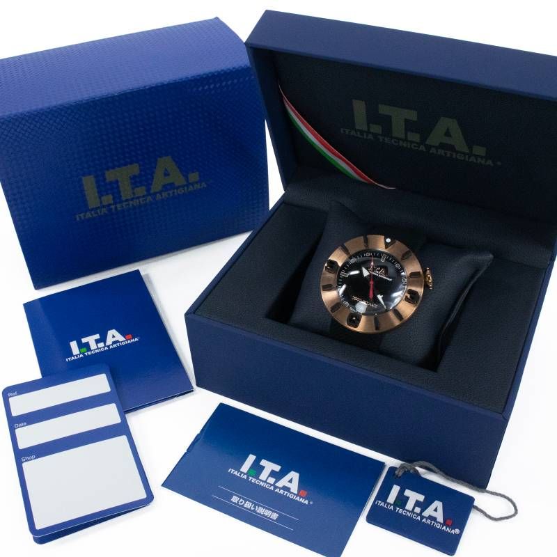 稼働品 送料無料 I.T.A. アイティーエー 腕時計 クォーツ メンズ 